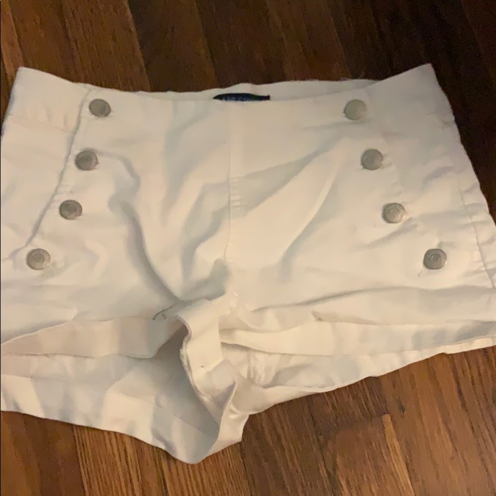 white shorts